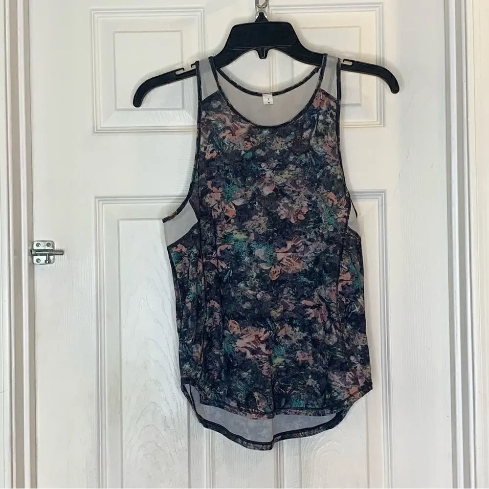 Lululemon Dappled Daze Multi Sculpt Tank II Size 2